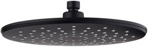 AQUANET Static Верхний душ круглый диаметр 25 см, цвет черный AQUANET-AF330-84-R250B