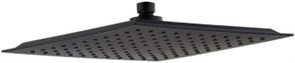 AQUANET Static Верхний душ квадратный Размер 25x25 см, цвет черный AQUANET-AF330-84-S250B