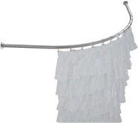 AQUANET Карниз для ванны полукруглая дуга 100х100 AQUANET-235253