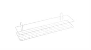 FIXSEN Полка прямая одноэтажная белая (FX-730W-1) FX-730W-1
