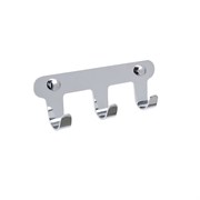 FIXSEN Планка 3 крючка PRACTICA, хром (FX-805-3) FX-805-3
