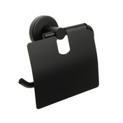 FIXSEN Бумагодержатель с крышкой черный  Comfort  Black (FX-86010) FX-86010