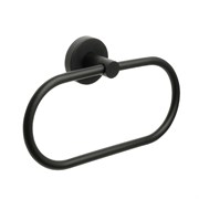 FIXSEN Полотенцедержатель кольцо черный Comfort  Black (FX-86011) FX-86011