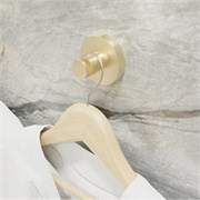 FIXSEN Крючок одинарный золото-сатин  Comfort Gold (FX-87005) FX-87005