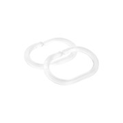FIXSEN Кольца для шторки  12 шт прозрачные (FX-1000С) FX-1000C