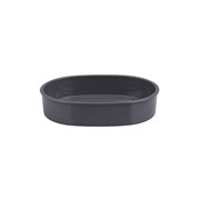 FIXSEN Мыльница ROUND GRAY (FX-453-4) FX-453-4