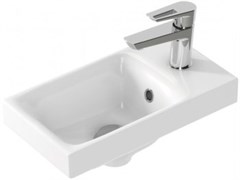 AQUANET Moduo Cersanit Раковина на тумбу ширина 40 см, цвет белый AQUANET-S-UM-MOD40/1