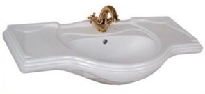 AQUANET Yatao Aquanet Раковина на тумбу ширина 85 см, цвет белый AQUANET-YB-1085