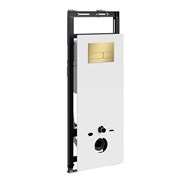 WASSERKRAFT Salm Система инсталляции для унитазов WASSERKRAFT 27TLT.010.ME.WH.MG04