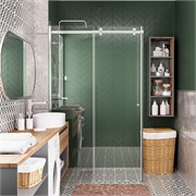WASSERKRAFT Vils 56R Обратная панель ширина 90 см распашные, цвет хром WASSERKRAFT 56R07-RP90
