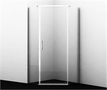 WASSERKRAFT Leine 35P Душевой уголок пятиугольный размер 100x100 см двери распашные профиль - хром / стекло - прозрачное WASSERKRAFT 35P38