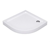 WASSERKRAFT Isen 26T Душевой поддон сектор / четверть круга Акрил размер 80x80 см, белый WASSERKRAFT 26T00