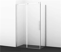 WASSERKRAFT Душевой уголок прямоугольный размер 140x80 см двери раздвижные профиль - хром / стекло - прозрачное WASSERKRAFT 58R35