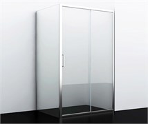 WASSERKRAFT Dill 61S Душевой уголок прямоугольный размер 110x80 см двери раздвижные профиль - хром / стекло - прозрачное WASSERKRAFT 41S14