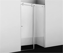 WASSERKRAFT Vils 56R Душевая дверь раздвижные ширина 100 см профиль - хром / стекло - прозрачное WASSERKRAFT 56R12