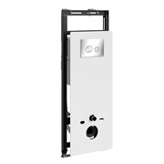 WASSERKRAFT Salm Система инсталляции для унитазов WASSERKRAFT 27TLT.010.ME.WH.BN01
