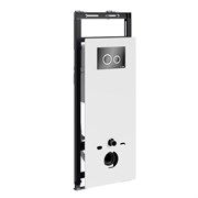 WASSERKRAFT Salm Система инсталляции для унитазов WASSERKRAFT 27TLT.010.ME.WH.PB01