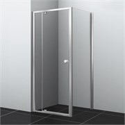 WASSERKRAFT Aula 11P Душевой уголок прямоугольный размер 90x80 см двери распашные профиль - хром / стекло - прозрачное WASSERKRAFT 11P20