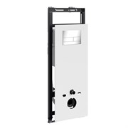 WASSERKRAFT Salm Система инсталляции для унитазов WASSERKRAFT 27TLT.010.ME.WH.CH04