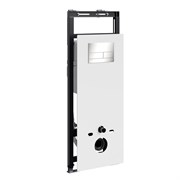 WASSERKRAFT Salm Система инсталляции для унитазов WASSERKRAFT 27TLT.010.ME.WH.BN04