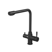 RUSH Смеситель для кухонной мойки с фильтром (MS9035-33Black), цвет черный MS9035-33Black