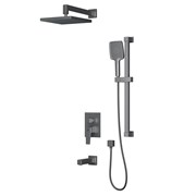 RUSH Thira Встроенная душевая система (TR3635-60Grey), цвет графит TR3635-60Grey