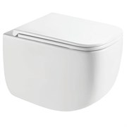 AQUAme Унитаз подвесной сиденье SoftClose, технология смыва Invisible, скрыт крепеж. 480х340х350 AQM2016PRO