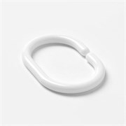 IDDIS Набор колец для шторы в ванную комнату Rings (RID011P) ,цвет белый RID011P