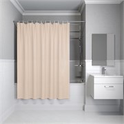IDDIS Штора для ванной 200x180 см бежевый PE (P01PE18i11) ,цвет бежевый P01PE18i11