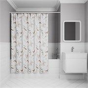 IDDIS Штора для ванной 200x180 см, Полиэстер (BP05P18i11) ,цвет белый BP05P18i11