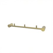 IDDIS Планка на 3 крючка Petite нержавеющая сталь, золото матовое (PETG0S3i41) ,цвет золото матовое PETG0S3i41