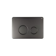 IDDIS Клавиша смыва Unisteel механическая, матовый графит (UNSR2GMi77) UNSR2GMi77