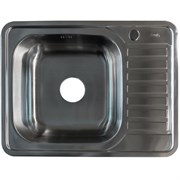 IDDIS Мойка Basic нержавеющая сталь сатин чаша слева 650*500 (BAS65SLi77) BAS65SLi77