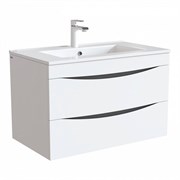 IDDIS Тумба с раковиной Cloud 80 подвесная белая (CLO80W0i95K) CLO80W0i95K