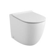 GROSSMAN Унитаз приставной GR-PR4411S (570х360х410) безободковый,белый с тонкой крышкой,микролифт GR-PR4411S