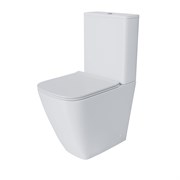 GROSSMAN Унитаз напольный Style GR-4472S (620х365х920) безободковый,белый с высокой чашей,микролифт,2 места GR-4472S