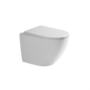 GROSSMAN Унитаз подвесной Thin Rim GR-5601S (520х360х360) тонкий ободок,белый с тонкой крышкой,микролифт GR-5601S