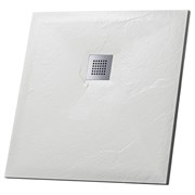 GROSSMAN Strong Душевой поддон GR-S19090Q (90х90х2,5) из искусственного камня,квадрат,белый GR-S19090Q
