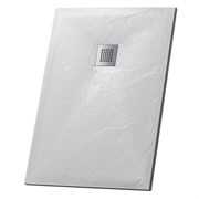 GROSSMAN Strong Душевой поддон GR-S180120Q (80х120х2,5) из искусственного камня,прямоугольный,белый GR-S180120Q