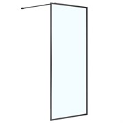 AZARIO Душевая перегородка  RICHMOND 6310 Walk-in 1200x2000 прозрачное стекло 6 мм, цвет профиля черный (AZ-NAG 6310 1200 BLACK) AZ-NAG 6310 1200 BLACK
