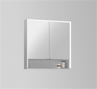 ESBANO Зеркальный шкафчик с подсветкой размер: 800x800X130 ESMS5508