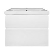 AZARIO Комплект Тумба Мила 70 700х670х475 подвесная, с раковиной Tempo 70 (CS00092799), цвет белый CS00092799