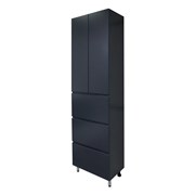 AZARIO Пенал Эстима 52/3 520х330х1960 напольный, графит (CS00094563), цвет Графит CS00094563