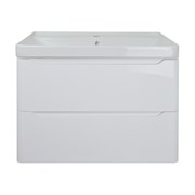 AZARIO Комплект Тумба LOTOS 70/2 715х480х570 подвесная с раковиной Monte 70 (CS00083930), цвет белый CS00083930