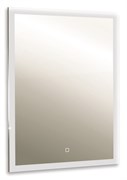AZARIO Зеркало Гуверт-2 600х800 c подсветкой и диммером, сенсор выкл + подогрев (LED-00002258) LED-00002258