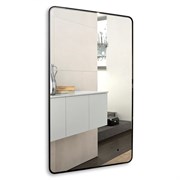 AZARIO Зеркало INCANTO 600х1000 бесконтактный сенсорный выключатель, подсветка с диммером, цвет черный (LED-00002538) LED-00002538