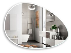 AZARIO Зеркало OMEGA 920*600 c подсветкой и диммером, бесконтактный сенсор (LED-00002556) LED-00002556