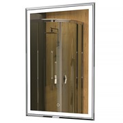 AZARIO Зеркало Melis 600х800 влагостойкое с подсветкой и диммером (CS00066634) CS00066634