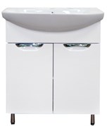 AZARIO Комплект тумба напольная Loranto Стиль -70 715х450х850 с раковиной Балтика 70, белая (CS00067858), цвет белый CS00067858