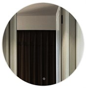 AZARIO Зеркало Alone Cerchio 800х800 влагостойкое с подсветкой, сенсорный выключатель с функцией диммера (CS00079362) CS00079362